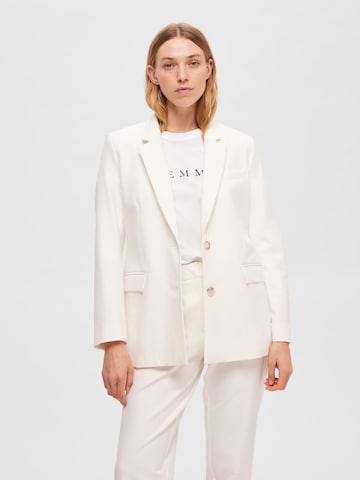 SELECTED FEMME Blazer 'Eliana' in White: front