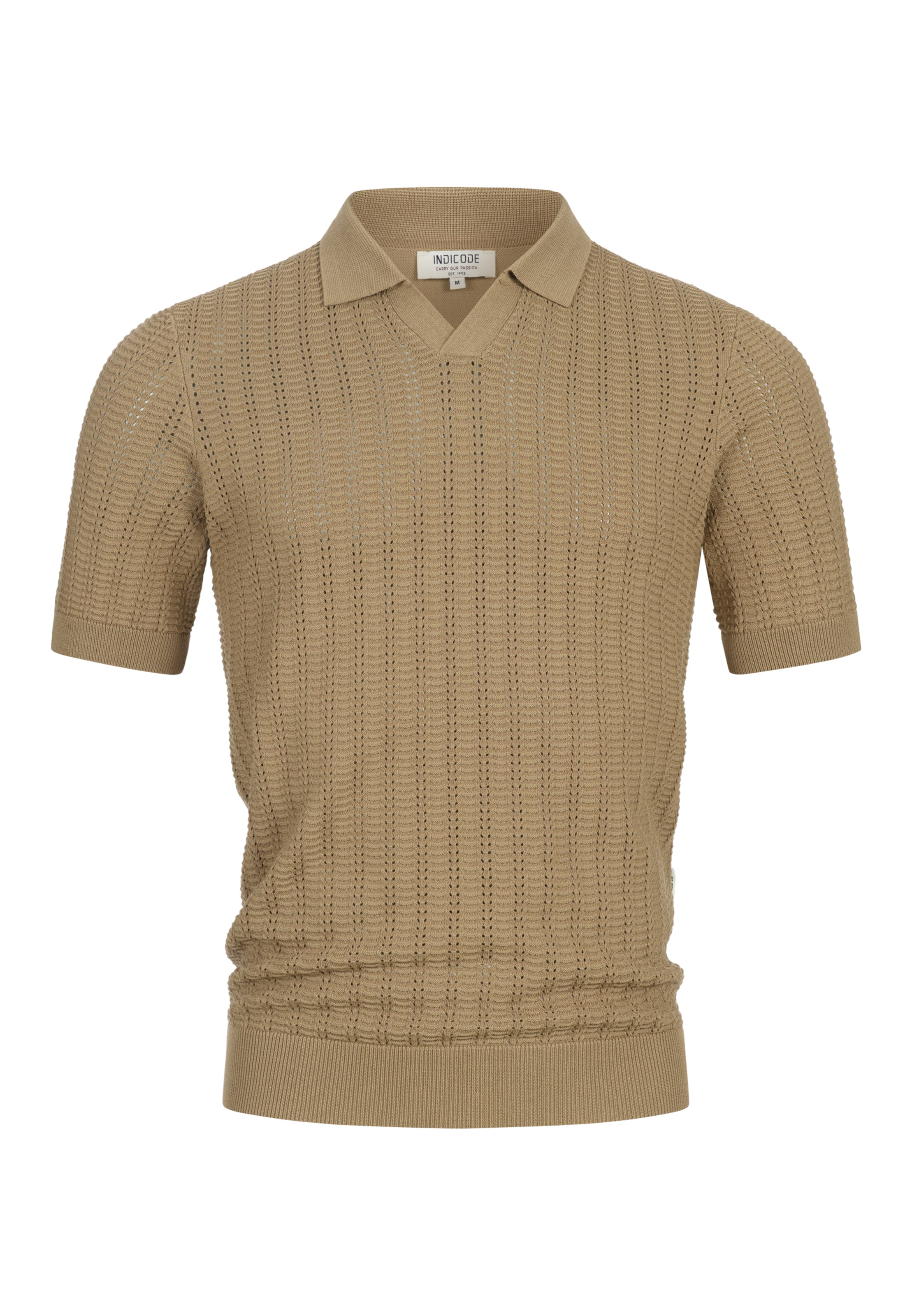 INDICODE JEANS Shirt ' INCystem ' in Blue: front