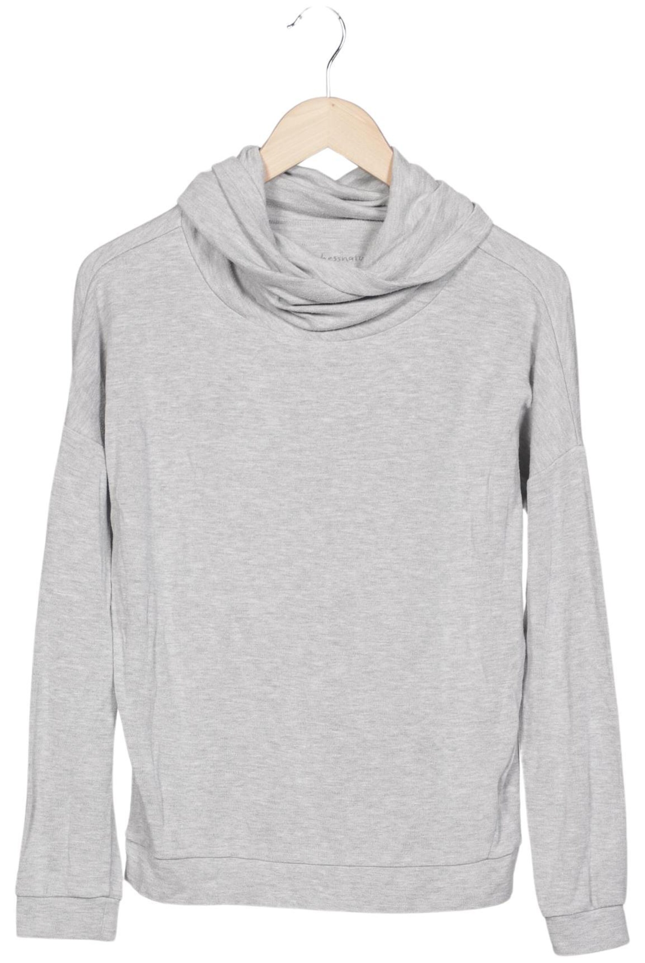hessnatur Top & Shirt in L in Grey: front