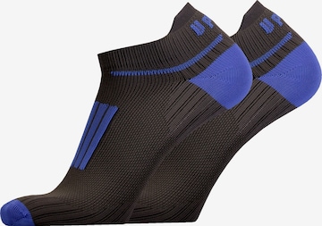 UphillSport Athletic Socks 'FRONT LOW' in Blue: front