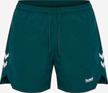 Hummel Swimming shorts in Green: front