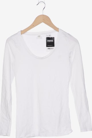 G-Star RAW Langarmshirt M in Weiß: predná strana