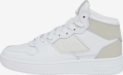 Sneaker alta Karl Kani di colore stucco / bianco, Visualizzazione prodotti