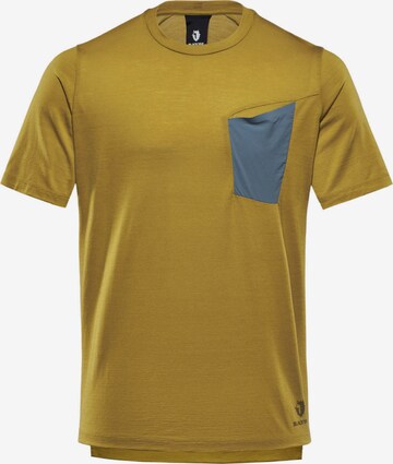 BLACKYAK Shirt 'Mewati' in Yellow: front