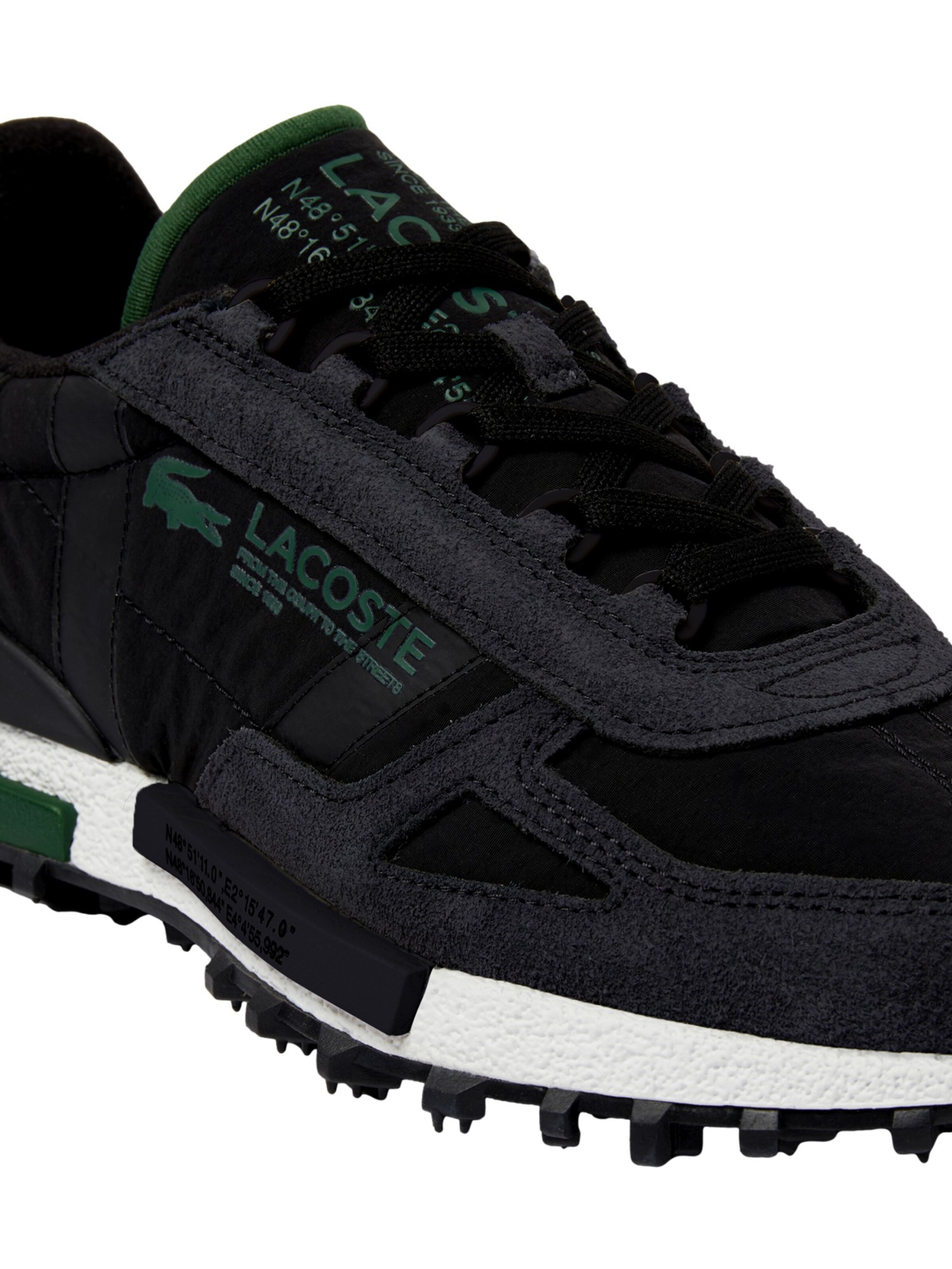 Baskets basses 'Elite Active' LACOSTE en noir