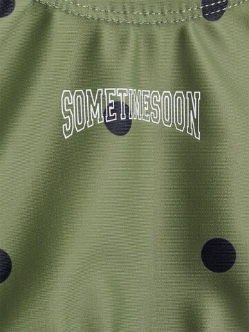 SOMETIME SOON T-shirt Bikini in Green