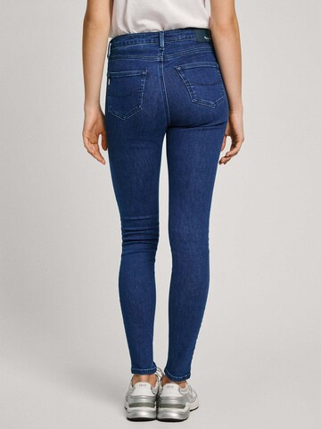 Skinny Jean Pepe Jeans en bleu