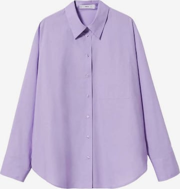 MANGO Bluse 'Regu' in Lila: predná strana