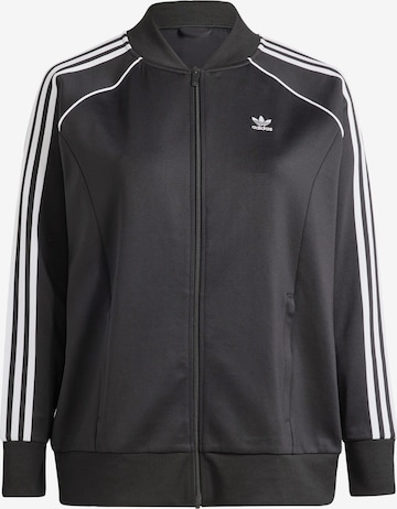 Veste de survêtement 'Adicolor Classics Sst ' ADIDAS ORIGINALS en noir : devant