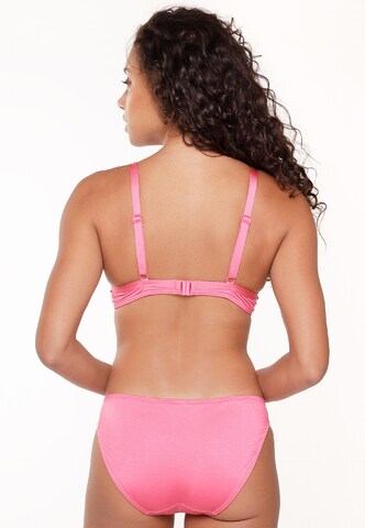 LingaDore T-shirt Bikinitop in Roze