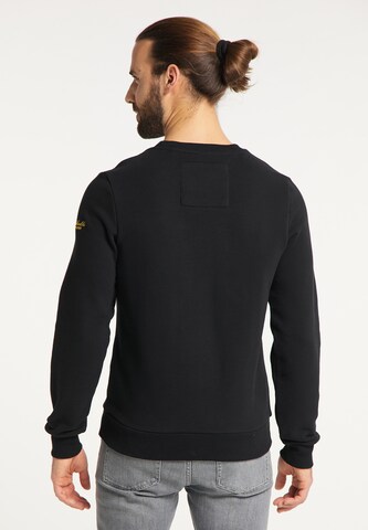 Schmuddelwedda Sweatshirt in Schwarz
