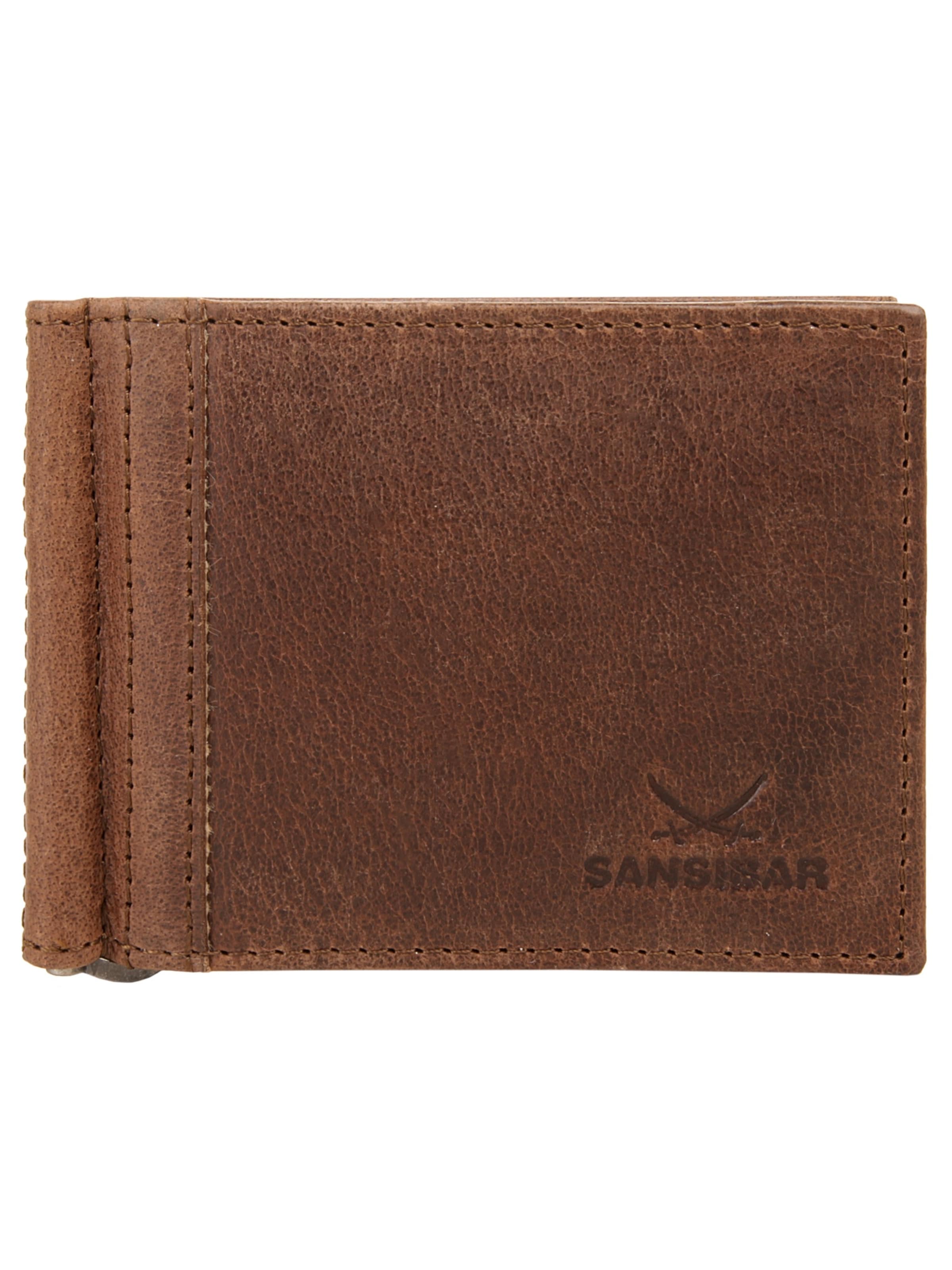SANSIBAR Portemonnaie 'Sansibar Geldbörse' in Braun: Vorderseite