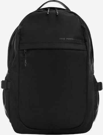 MANGO MAN Backpack 'Explorer' in Black: front