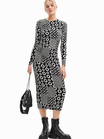 Rochie 'FLORIDA' de la Desigual pe negru: față