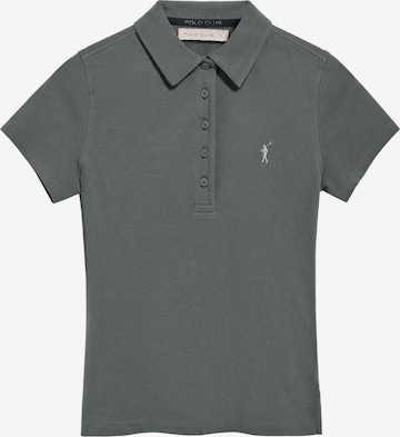 Polo Club Shirt in Grau: Vorderseite