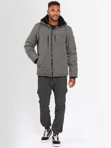 Alessandro Salvarini Winter Jacket in Grey