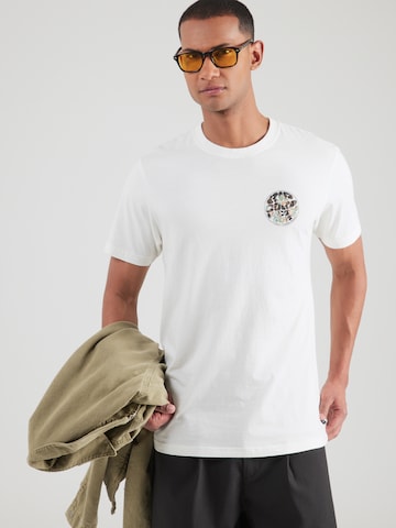 RIP CURL Μπλουζάκι 'WETTIE PASSAGE' σε μπεζ
