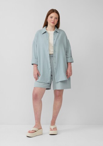 QS Blouse in Groen