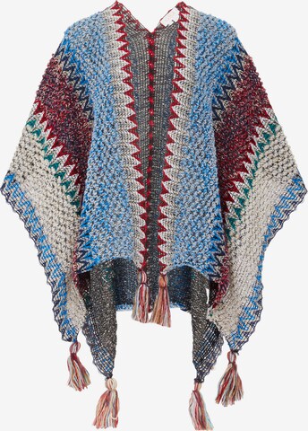 Gaya Cape in Blauw: voorkant