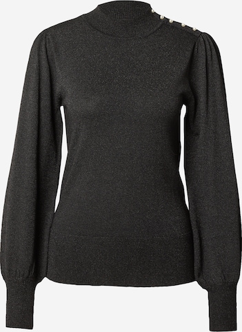 PULZ Jeans Sweater 'SARA' in Black: front