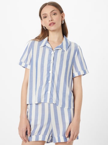 VERO MODA Bluse in Blau: predná strana