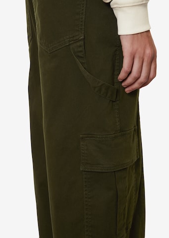 Marc O'Polo DENIMLoosefit Cargo hlače - zelena boja
