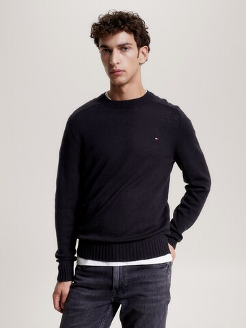 TOMMY HILFIGER Pullover in Schwarz: predná strana