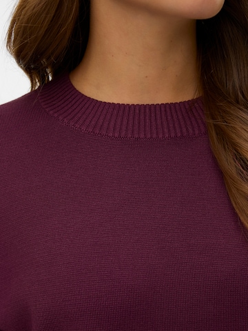 VERO MODA Trui 'VMSILJE' in Rood