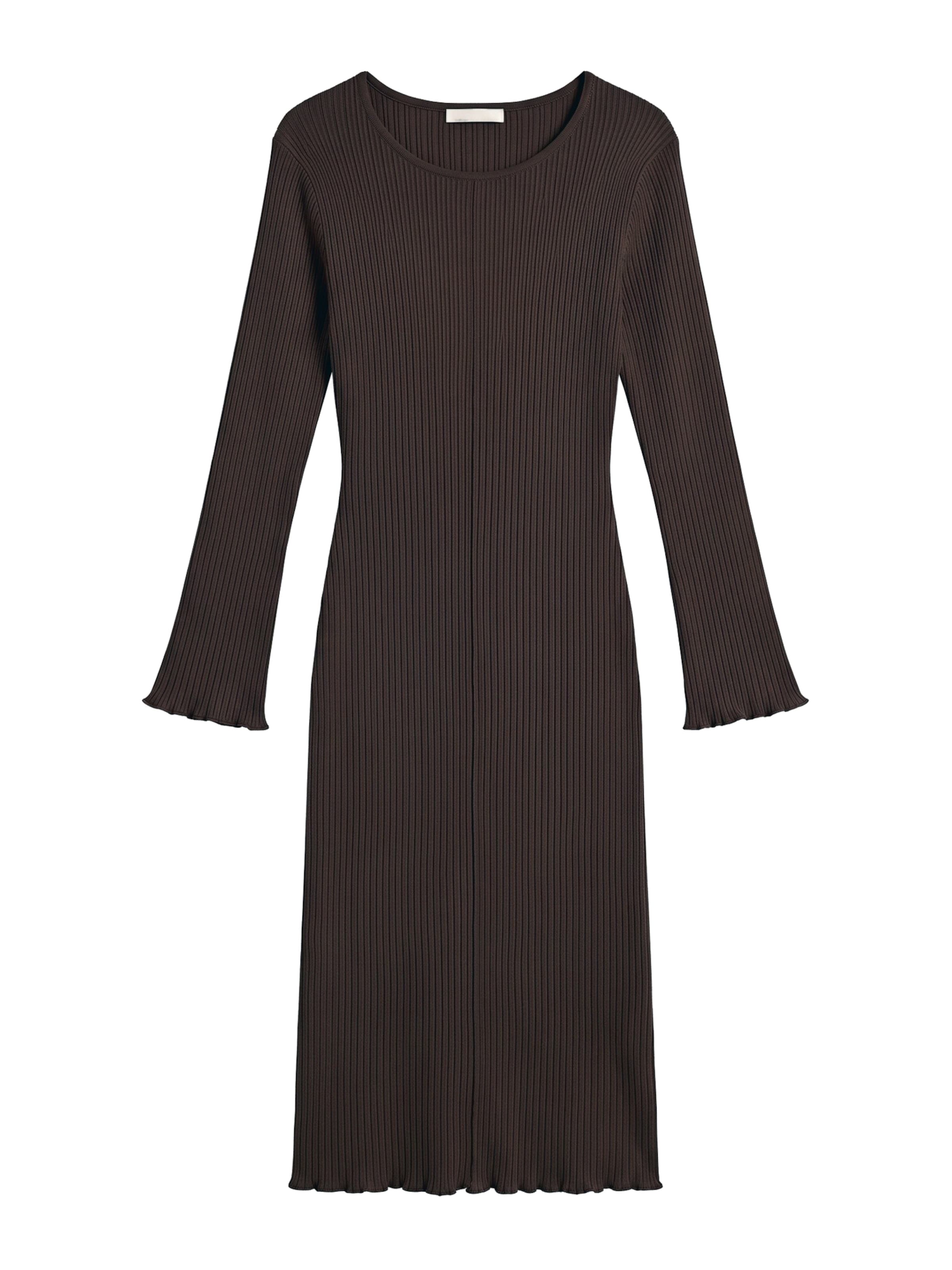 VERO MODA - Vestido de punto 'VMFLORENCE' en marrón: frente