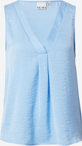 ICHI Blouse 'CRISSY TO2' in Blauw: voorkant