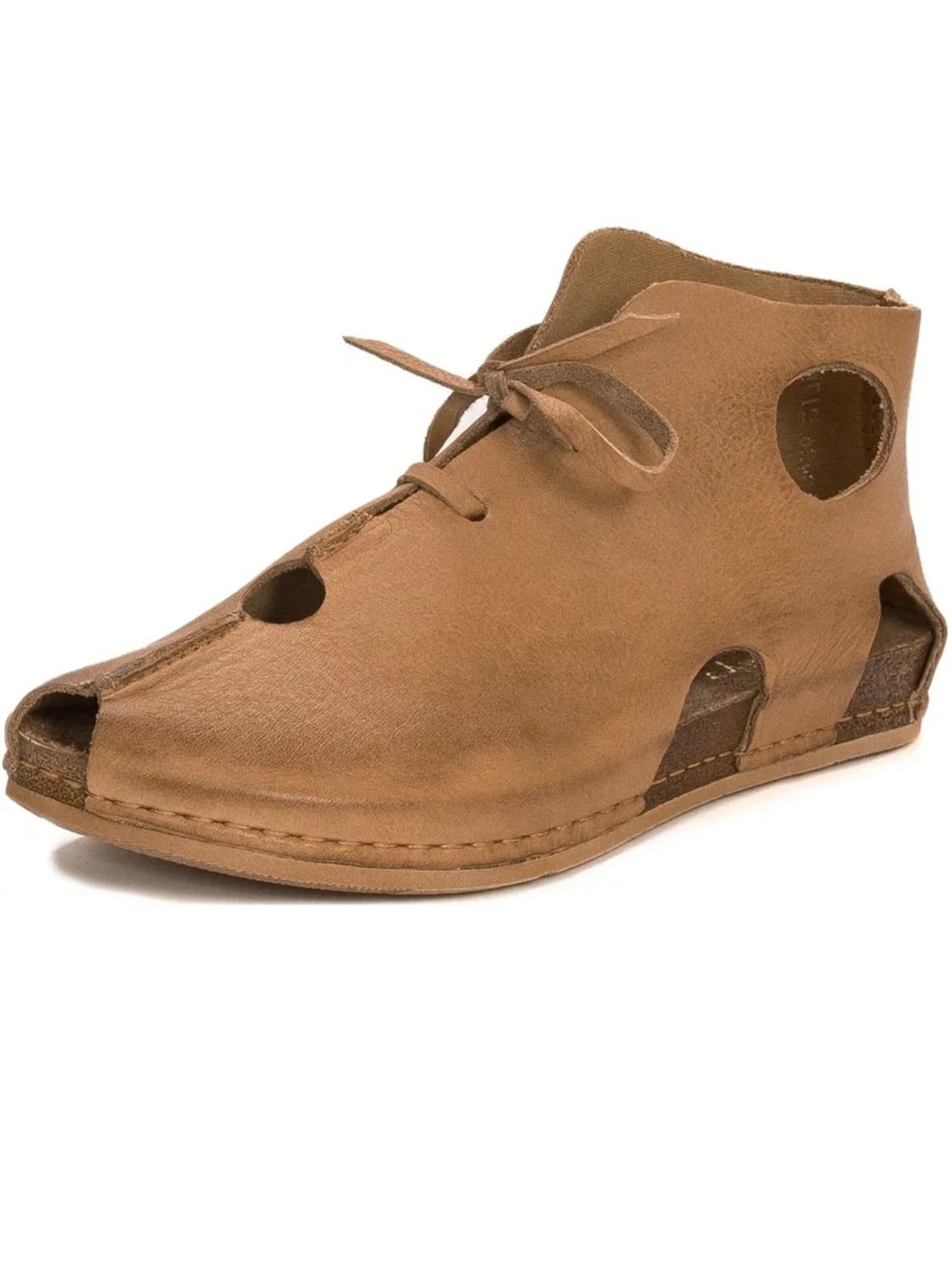 Maciejka Schnürschuh '03426-19/00-6'‌‌‌‌‌‌‌‌ in Gelb: Vorderseite