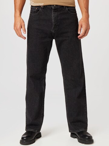 Dr. Denim Loosefit Jeans 'Omar' in Zwart: voorkant