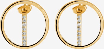 Akzent Earrings 'Melinda, langlebig' in Gold: front