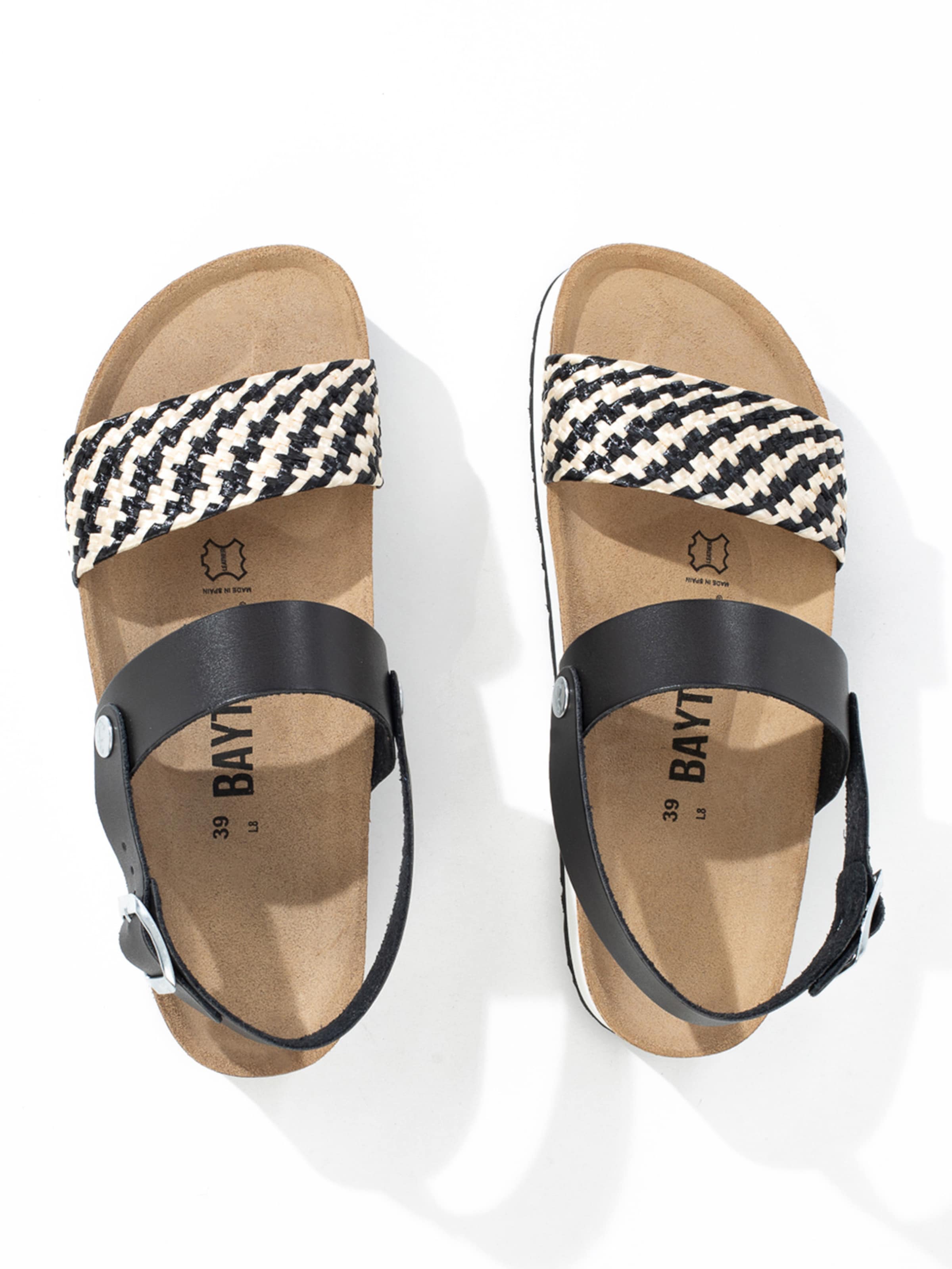 Bayton Sandaalit 'Almeria' värissä musta