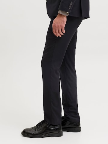JACK & JONES Slimfit Suorat housut 'Solaris' värissä musta