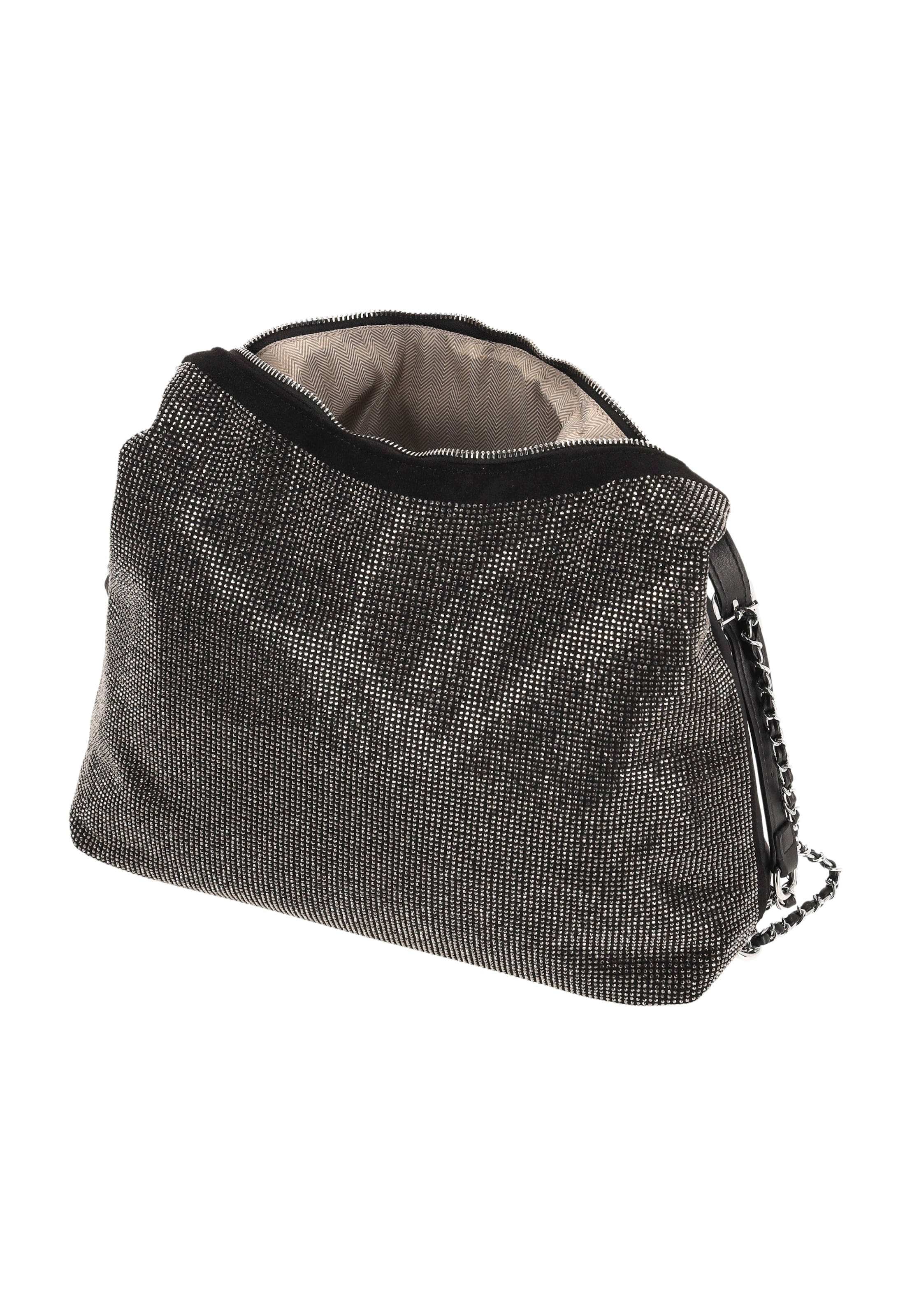 faina - Mala de ombro em preto