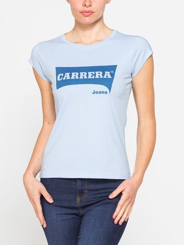 Carrera Jeans Shirt 'Logo' in Blue: front