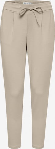 Pantalon à pince 'ICHKate' ICHI en beige : devant