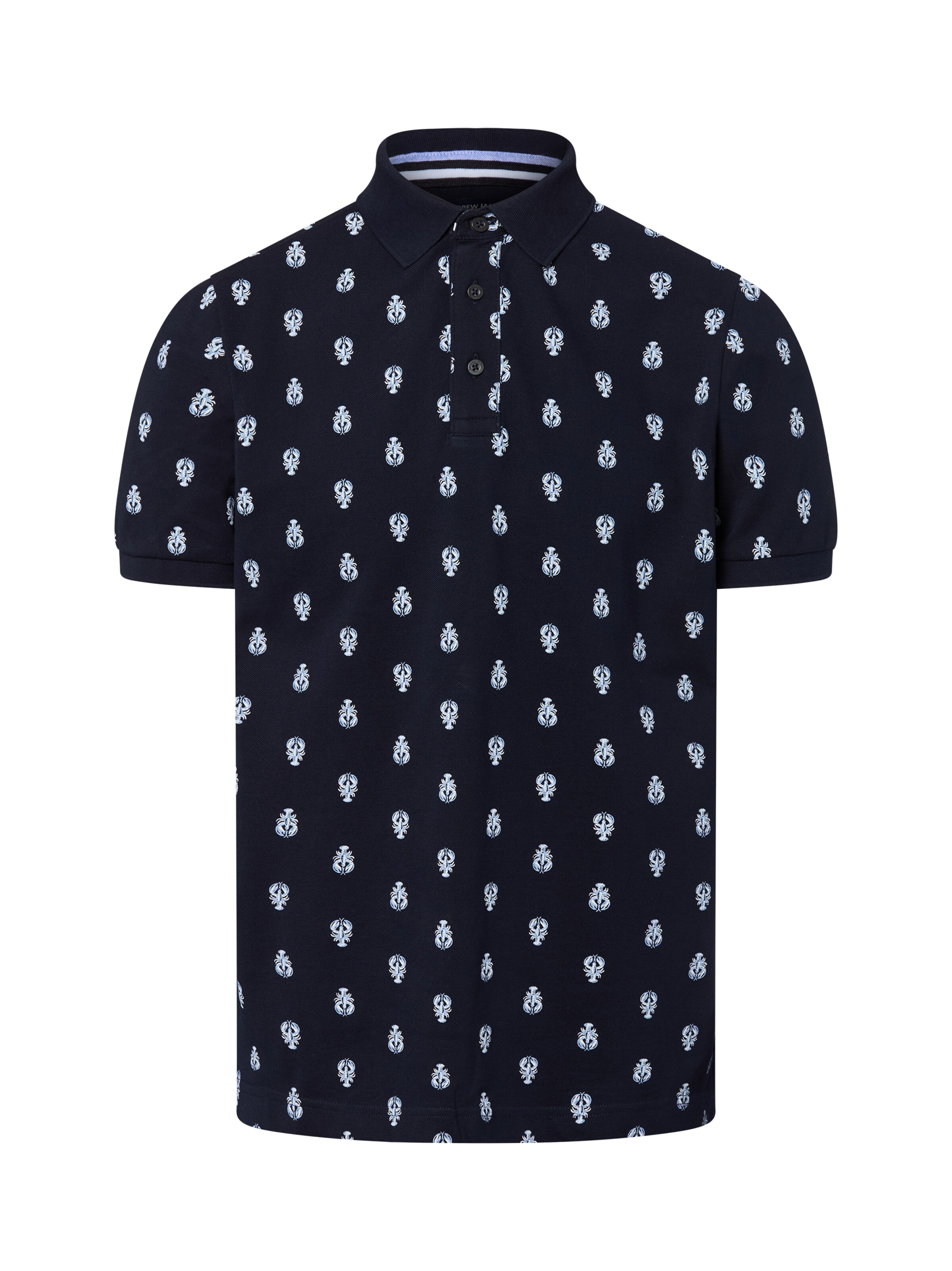 T-Shirt Andrew James en bleu : devant