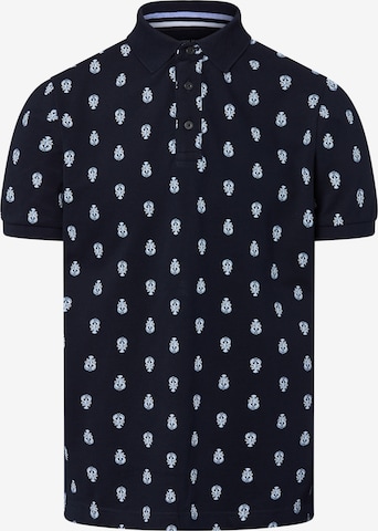 T-Shirt Andrew James en bleu : devant