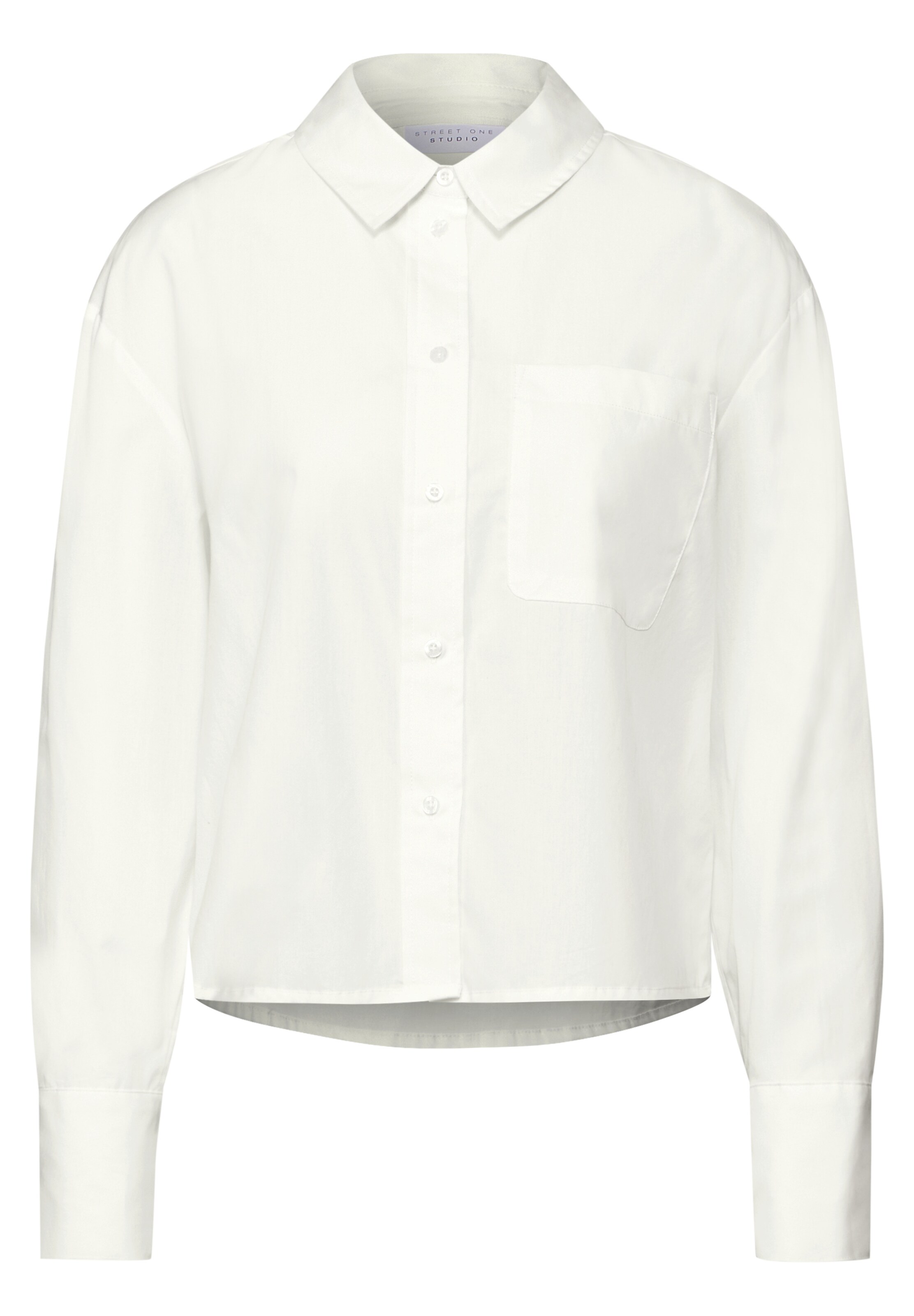 Street One Studio Blouse in White: front