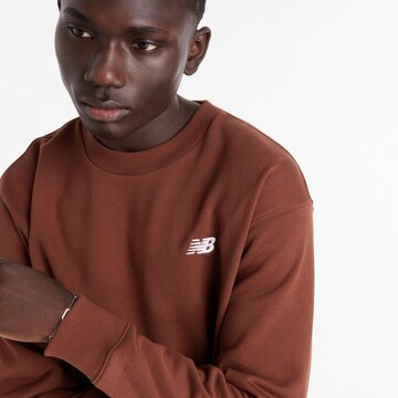 Sweat-shirt new balance en marron