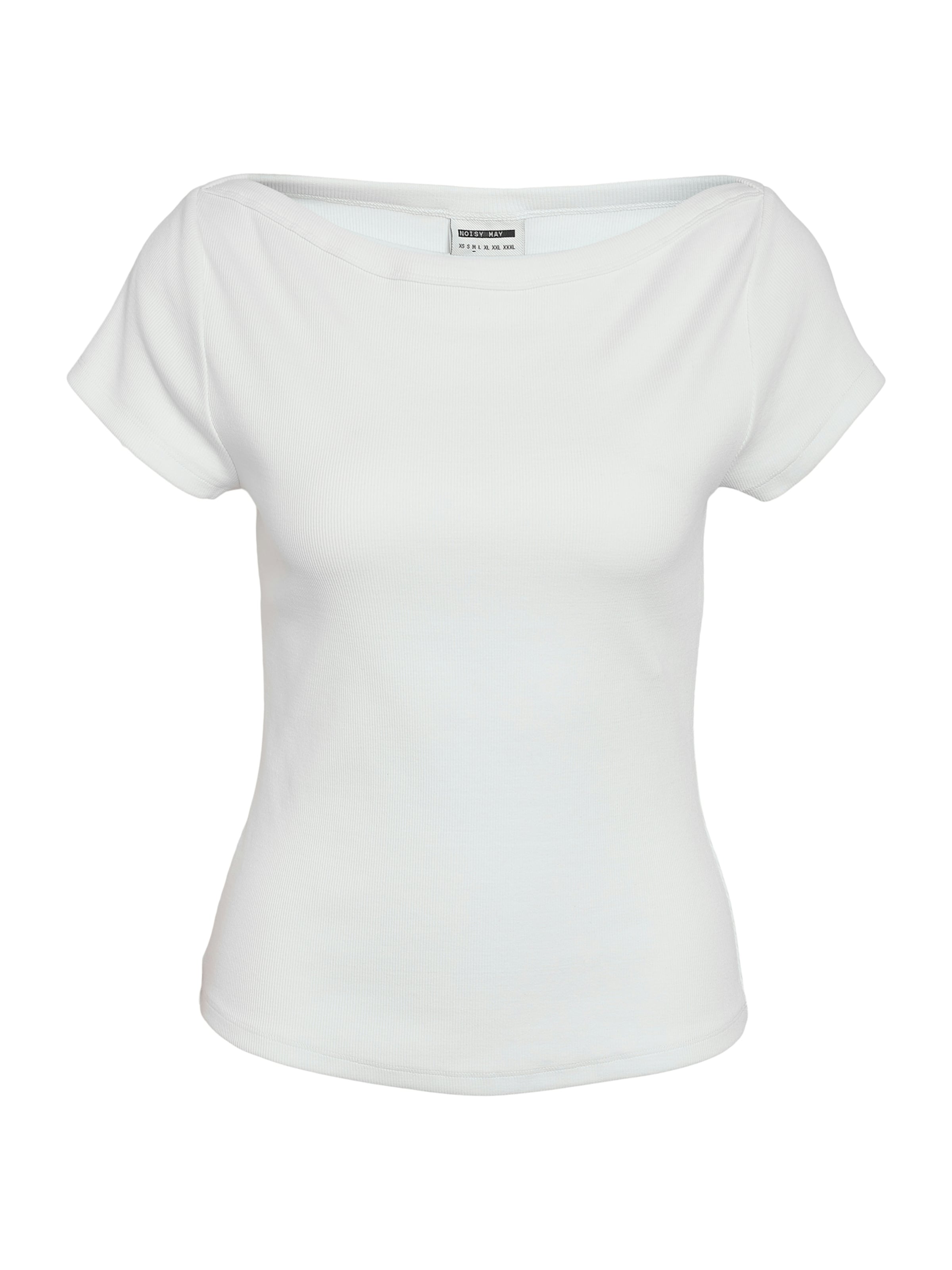 Noisy may Shirt 'NMMAYA' in White: front