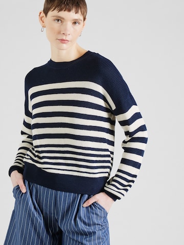 Pull-over 'NEW LEXSUN' VERO MODA en bleu : devant