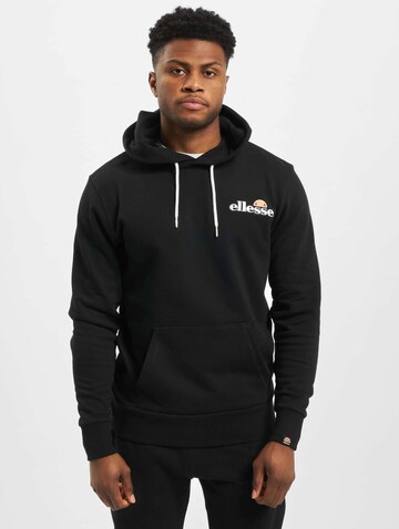 ELLESSE Regularny krój Bluzka sportowa 'Primero' w kolorze czarny: przód