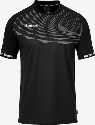 KEMPA Funktionsshirt in Schwarz: Vorderseite
