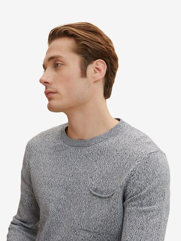 TOM TAILOR Sweater in Grey