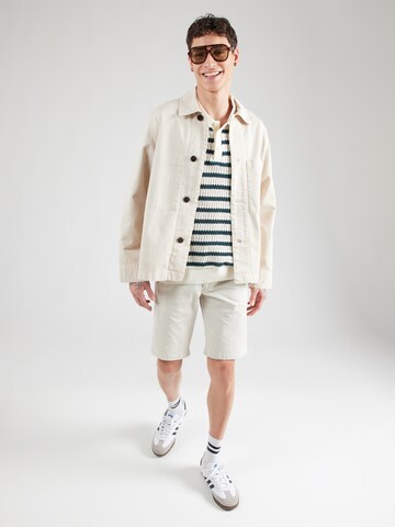 Slimfit Pantaloni chino di s.Oliver in bianco