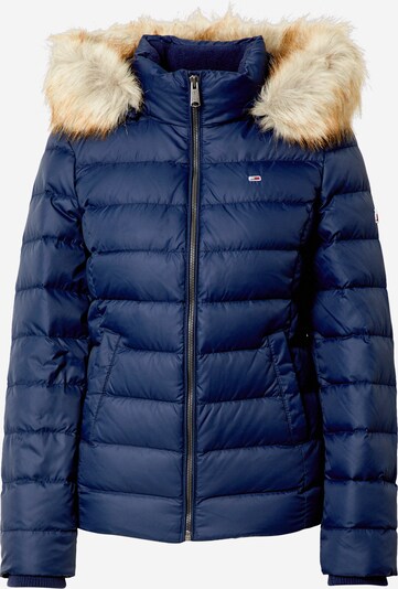 Tommy Jeans Winter Jacket 'Essential' in Beige / Navy / Red / White, Item view