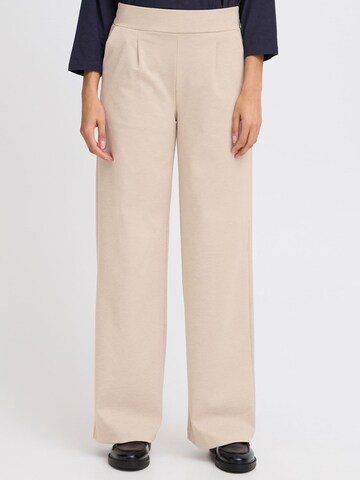 b.young - Pierna ancha Pantalón chino ' BYRizetta ' en marrón
